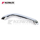 Car Front Bumper Side Garnish For Mitsubishi Pajero Montero 4 MK4 2015-2018 Chrome Trim Molding Decorative Cover Accessories