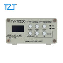 TZT TV-TX200 VHF/UHF Analog TV Transmitter Support HD/AV Input Analog Signal Transmitter with Telescopic/GP Umbrella Antenna