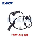Rear ABS Wheel Speed Sensor for Mitsubishi 4WD Outlander II RVR ASX Lancer 4670A581 4670A582