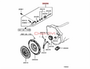 Clutch Release Cylinder Assy For Pajero Montero IO Pinin 1998-2006 H65W H66W H67W H76W H77W MR410188