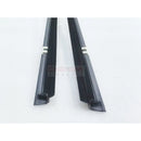 2PCS Window Weaterstrip Seals Window Mouldings For Montero Pajero V12W V23W V24W V25W V26W  MB669117 MB669118