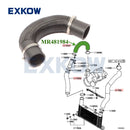 Intercooler Intake Outlet Air Hose for Mitsubishi Shogun Montero Pajero V68W V78W 4M41 3.2L 2000-2006 MR404757 MR404755 MR481984
