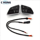 Car Steering Wheel Buttons Support Paddle Function Volume Switch Button For Audi A1 A3 A6 A7 Q7