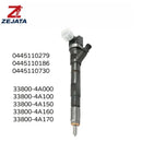 0445110279 0445110186 33800-4A150 0445110730 Electronic Diesel injector for Hyundai Kia 2.5 CRDI KIA SORENTO