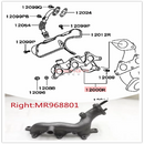 1PCS Exhaust Manifold Fit For Pajero Montero Sport V67W V75W V77W MR968801 MR497480