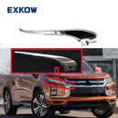 Car Front Bumper Side Garnish Chrome for Mitsubishi Outlander Sport ASX RVR GA1W GA9W 2020- 6407A426 6407A387 6407A420 6407A353