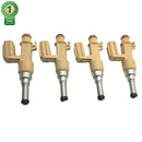 Set 4 PCS Fuel Injector Nozzles 23250-38040  23209-39165 23250-0S020 2320939165 232500S020 08-13 For Toyota Sequoia Land Cruiser