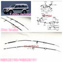 A Pair Rear Brake Cable Handbrake Pull Line For Pajero Montero V43W V44W V45W V46W Disc Brake MB928190 MB928191