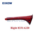 Original Quality Tail Lamp Assy for Mitsubishi Eclipse Cross 2017- GK1W 1.5L 8331A219 8331A220 8334A191 High Mounted Stop Lamp