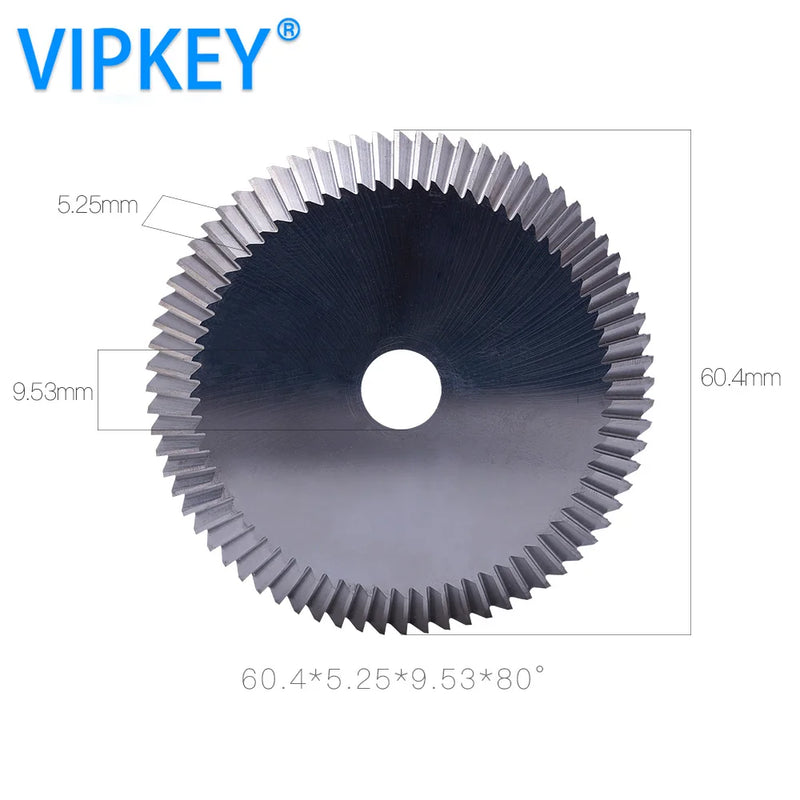 U01W carbide tungsten key cutter 60.4*5.25*9.53mm*80T cutting saw blade  mini circular saw  oscillating multi tool