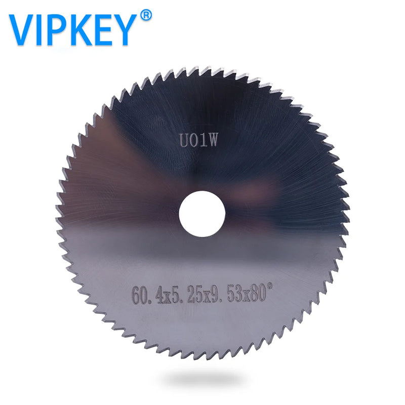 U01W carbide tungsten key cutter 60.4*5.25*9.53mm*80T cutting saw blade  mini circular saw  oscillating multi tool