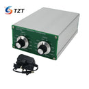 TZT FOS-3 OCXO Frequency Standard 44.1K 48K 2-Channel Word Clock with Black Or Green Panel Support Extern RB For Rubidium Clock