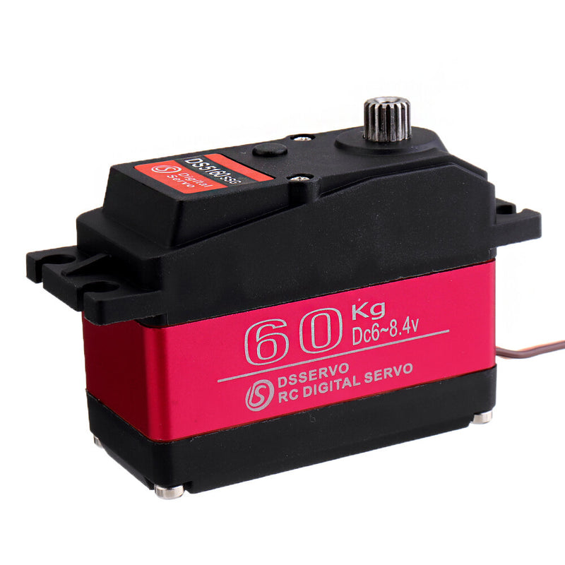 DSSERVO DS5160 HV 60kg 180°/270° 18T Metal Gear Digital Servo For 1/5 Redcat HPI Baja 5B SS RC Car Compatible SAVOX-0236 LOSI XL 5T