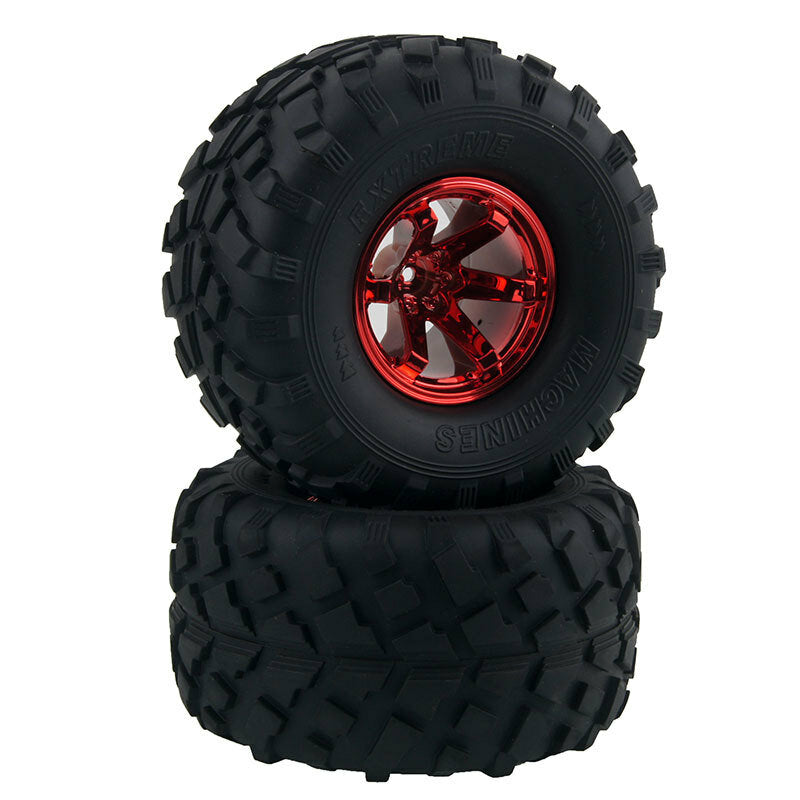 4Pcs Austar Wheel Tires Plastic Wheel Rims for 1/10 RC Crawler HSP HPI Car Parts
