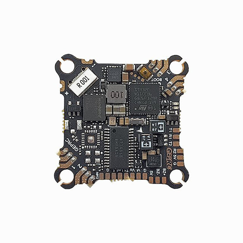 25.5x25.5mm GEPRC TAKER F411 8Bit 12A AIO F4 OSD Flight Controller Built-in 12A 2-4S 4in1 ESC for RC Drone FPV Racing