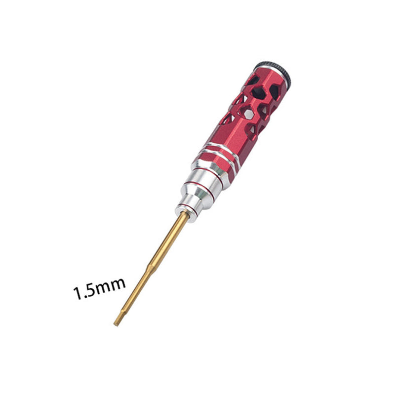 RJX Hobby 0.9mm/1.27mm/1.5mm Alloy Hex Screwdriver For RC FPV Helicopter