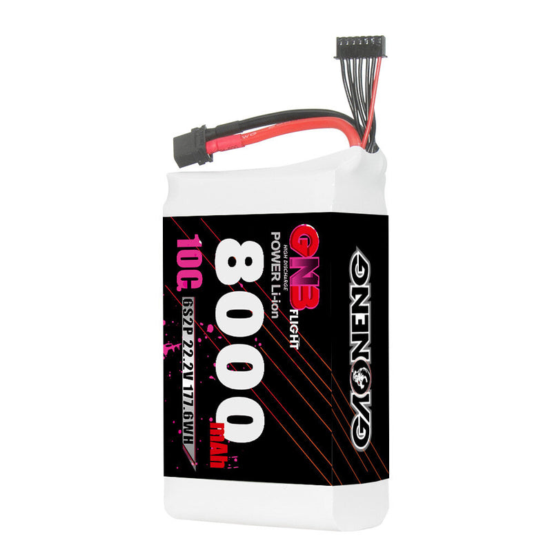 Gaoneng GNB 22.2V 8000mAh 10C 6S LiPo Battery XT30 / XT60 Plug for RC Car Airplane Multi-Rotor Drone