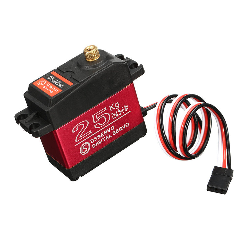 DSSERVO DS3225MG 25KG Waterproof Metal Gear Digital Servo For 1/8 1/10 1/12 RC Cars