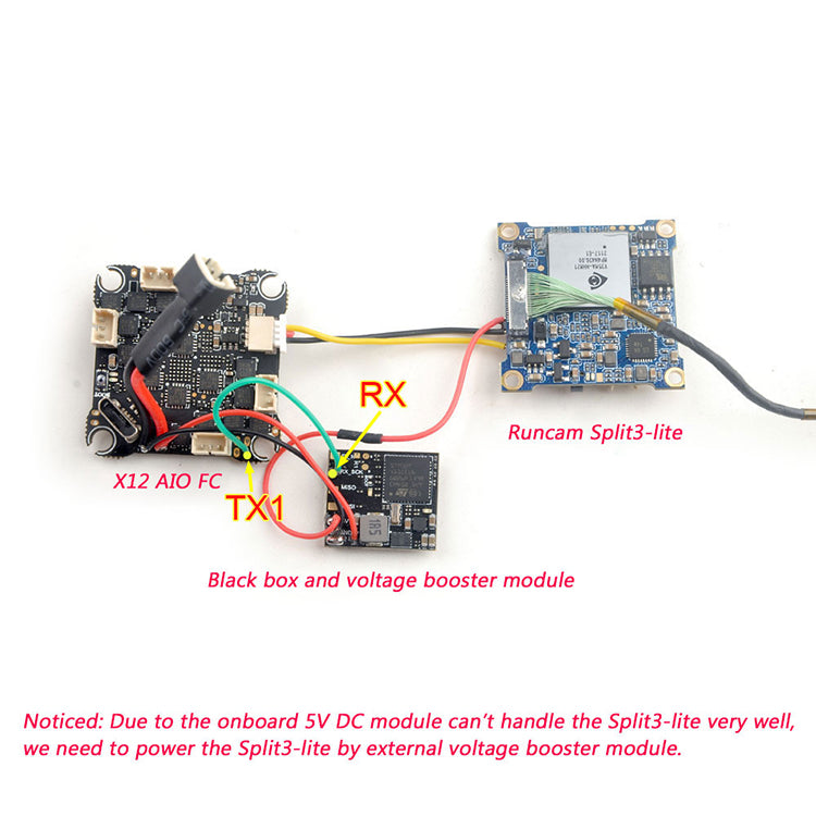 Happymodel Mobula7 1S HD Spare Part Openlager High-speed Serial Port Blackbox Module For Betaflight Fpv Drone support Gyroflow