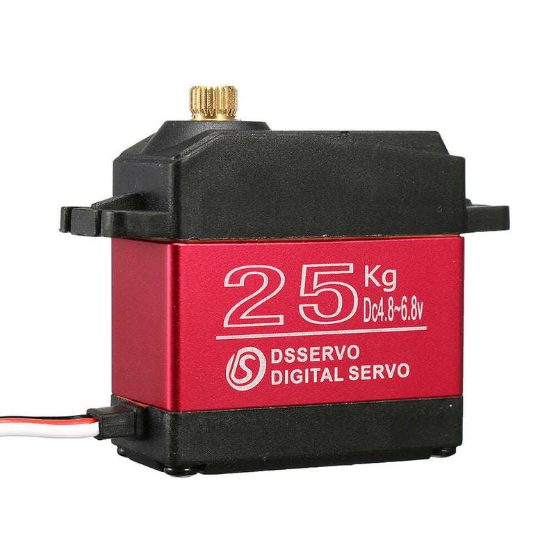 DSSERVO DS3225MG 25KG Waterproof Metal Gear Digital Servo For 1/8 1/10 1/12 RC Cars