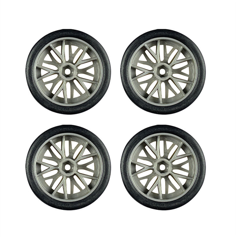 4PCS Upgraded Drift Tires Wheels LA0034 for LDR/C LD-A86 1/18 On-Road RC Vehicles Models Spare Parts