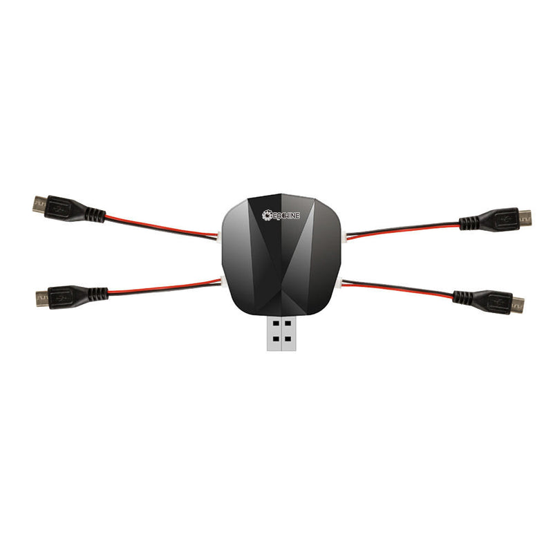 Eachine E520 E520S RC Drone Quadcopter Spare Parts 4-IN-1 USB Charger Charging Box with 4Pcs Android Adapter Cable