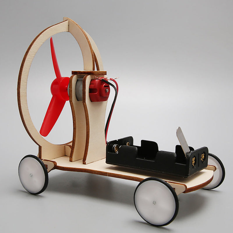 Children's Science Experiment Electric Wind Turbine Technology Small Production Handmade DIY KIT Kindergarten Elementary School Toys