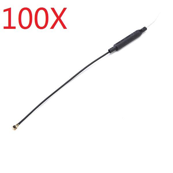 100X 3DBI Brass 2.4G Receiver Antenna Omni Directional IPEX Port Compatible Futaba JR WFLY Wholesale Only