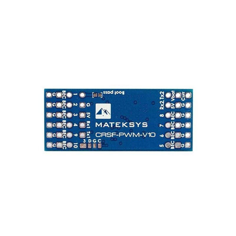 Matek CRSF-PWM-V10 CRSF to PWM Converter w/ Variometer 10CH PWM Output for TBS CRSF Protocol 2.4GHz 915MHz 868MHz 433MHz Receiver