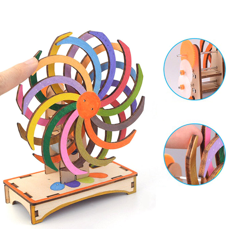 Tech DIY Magic Window Assembly Model Material Kit Children Science Experiment Creative Fun Educational Tool