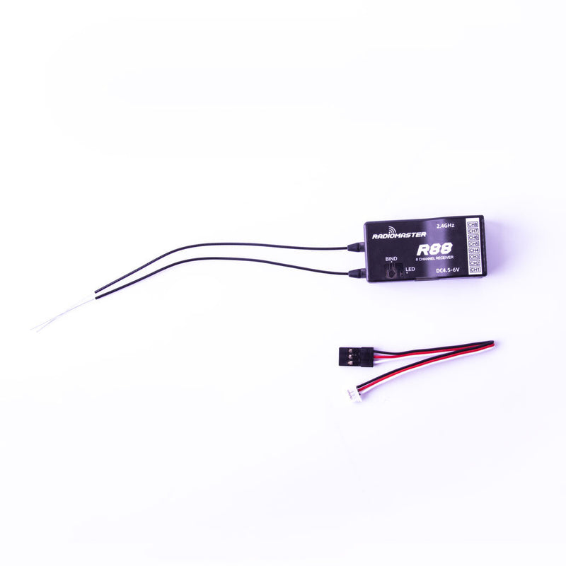 RadioMaster R88 V2 2.4GHz 8CH Compatible Frsky D8/D16 SFHSS PWM/Sbus Receiver