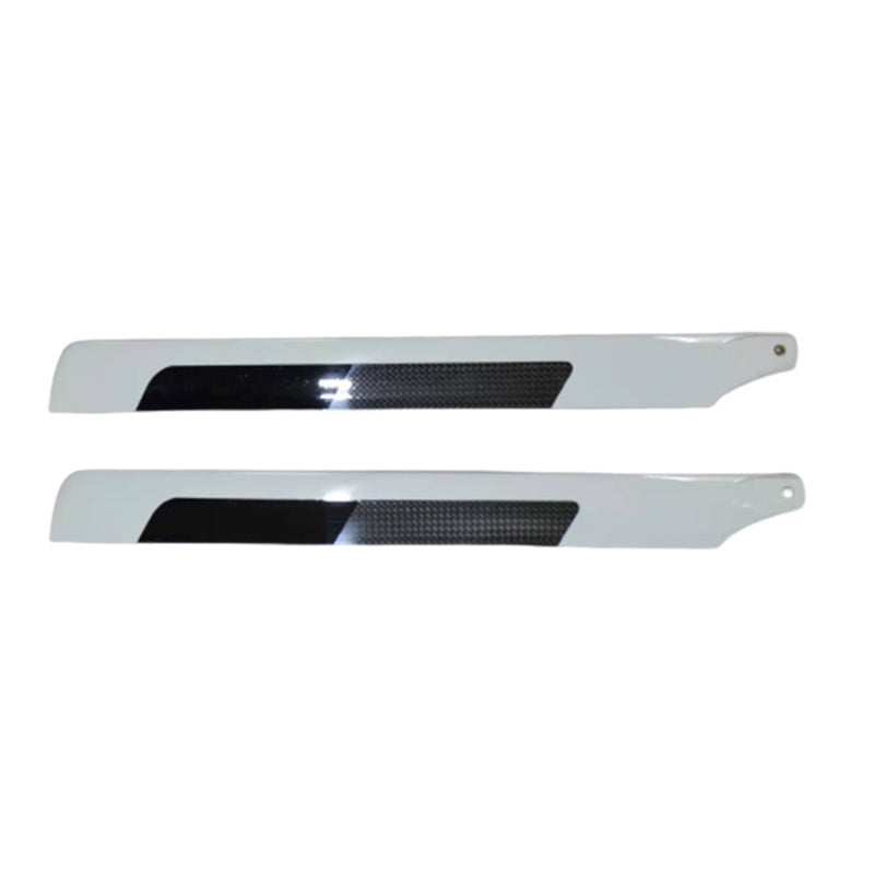 1 Pair FLYFUN 325mm Carbon Fiber Main Blades For RC Helicopter