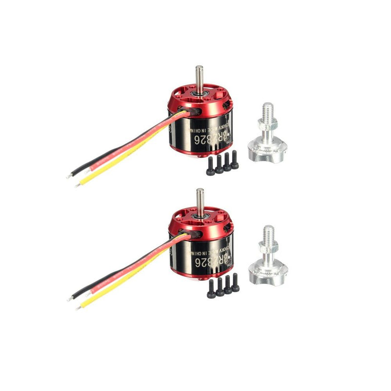 2 PCS Racerstar BR2826 1290KV 2-4S Brushless Motor For RC Models