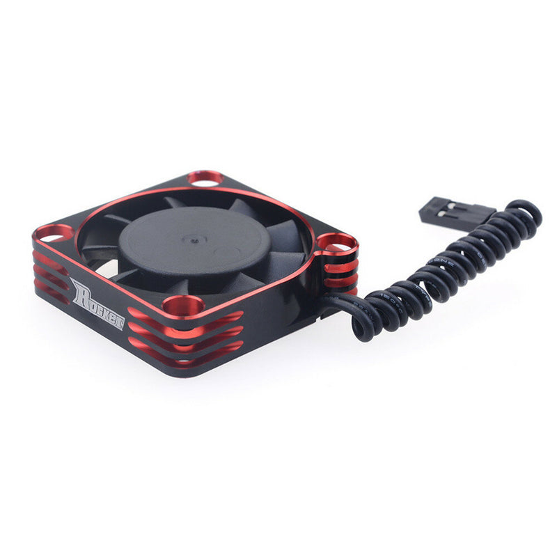 Surpass Hobby Rocket 40mm Aluminum Cooling Fan 16000RPM for 4068 4092 Motor ESC 1/8 1/10 RC Car Parts