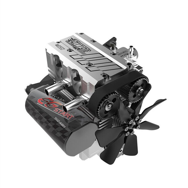 Toyan FS-L200AC DIY Build a Nitro 4 Stroke 2 Cylinder Engine Kit