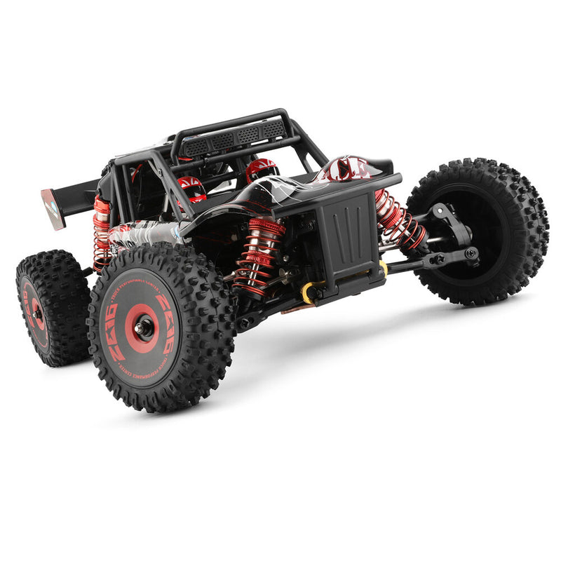 Wltoys 124016 V2 1/12 4WD 2.4G RC Car Brushless Desert Truck Off-Road Vehicle Models High Speed 75km/h Metal Chassis