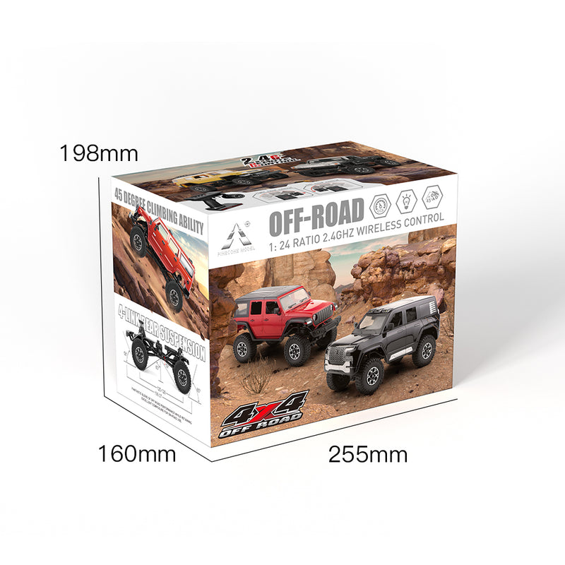 SG PINECONE FOREST 2403 for Wrangler 1/24 2.4G 4WD RC Car Off-Road Vehicles Climbing Rock Crawler Full Scale LED Light Models Toys