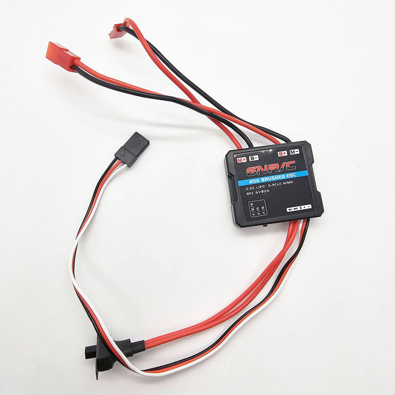 40A Brushed ESC GN-21 Climbing Double Version For MN86K MN86KS MN86 MN86S MN90 MN90K MN91 MN91K MN45 MN45K MN99 MN96 MN99S WPL B14 B14K B16 B16K B24 B24K B36 B36K C14 C14K C24 C24K C34 C34K C-34KM C44KM RC Car Boat Parts