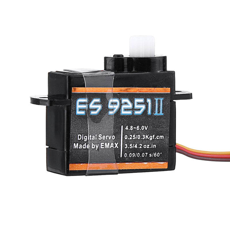 4PCS Emax ES9251 II Upgrade Version 3g Plastic Gear Micro Digital Servo For RC Model