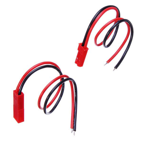 20 x JST Connector Plug With Connect Cable For RC BEC ESC Battery