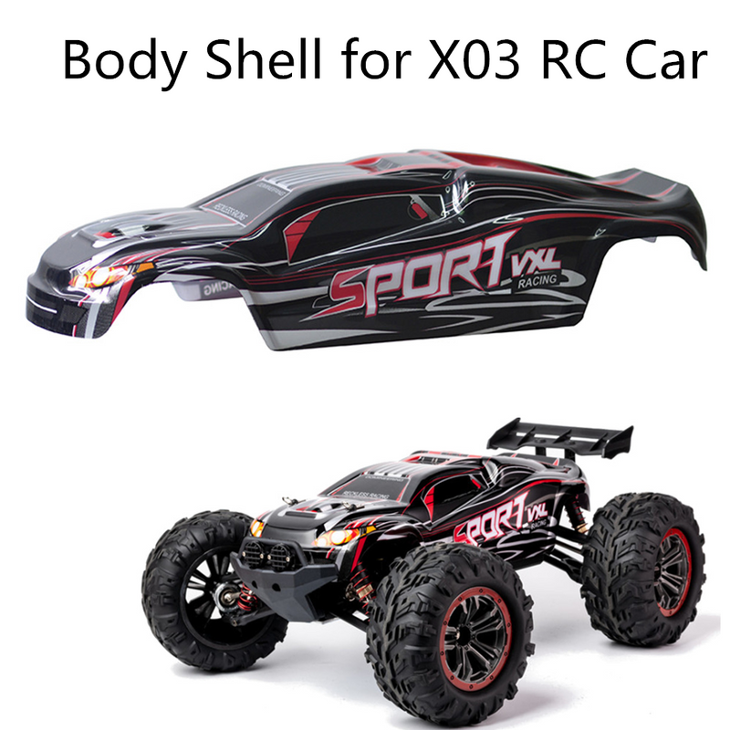 100pcs XLF X03 1/10 RC Parts Car Body Shell Painted Vehicles Models Spare Accessories