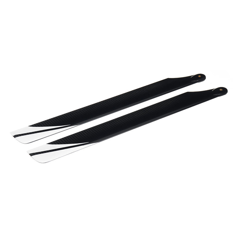 1pair PUDU 270mm Carbon Fiber Main Rotor Blade Propeller For RC Helicopter