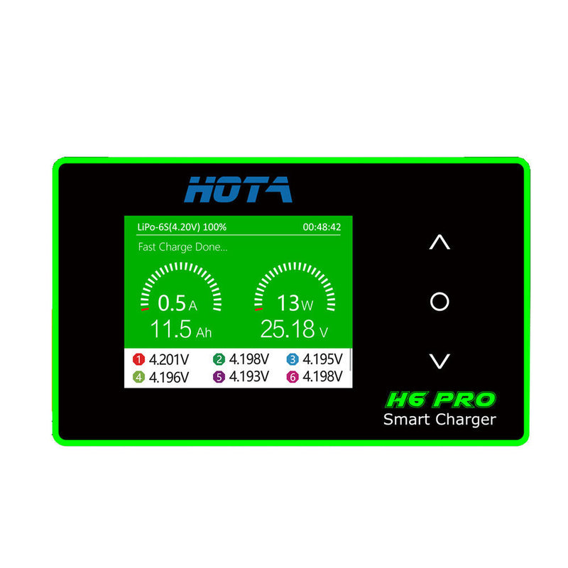 HOTA H6 Pro DUO AC 200W DC 700W 26A Battery Balance Charger for 1-6S Lipo Battery