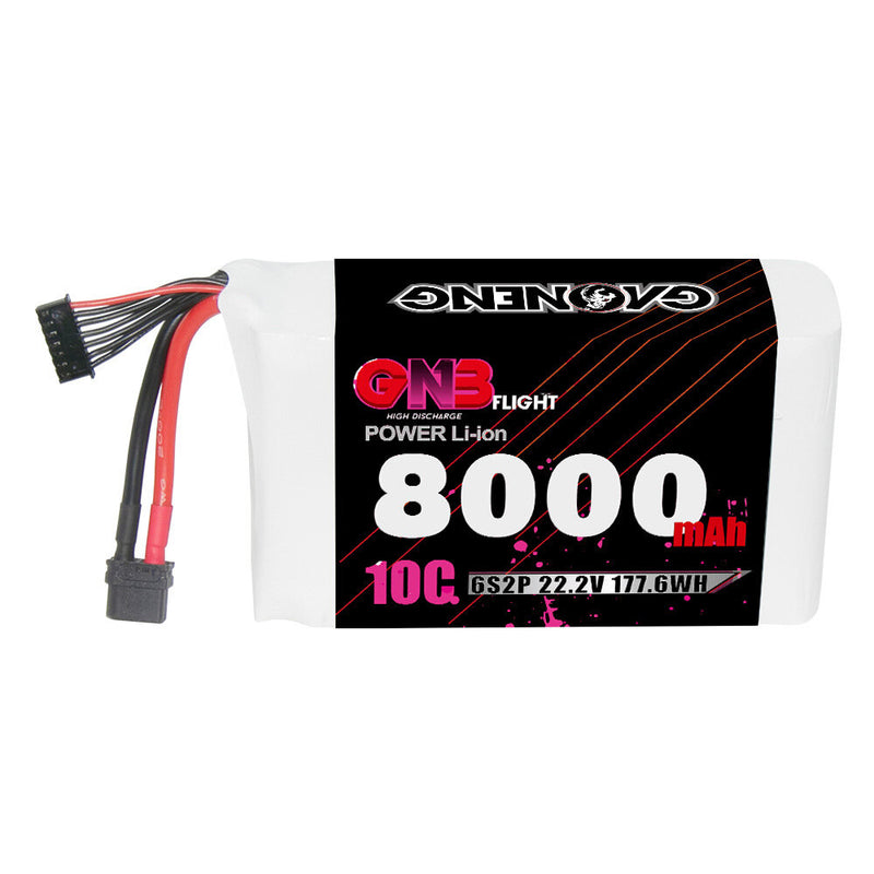 Gaoneng GNB 22.2V 8000mAh 10C 6S LiPo Battery XT30 / XT60 Plug for RC Car Airplane Multi-Rotor Drone