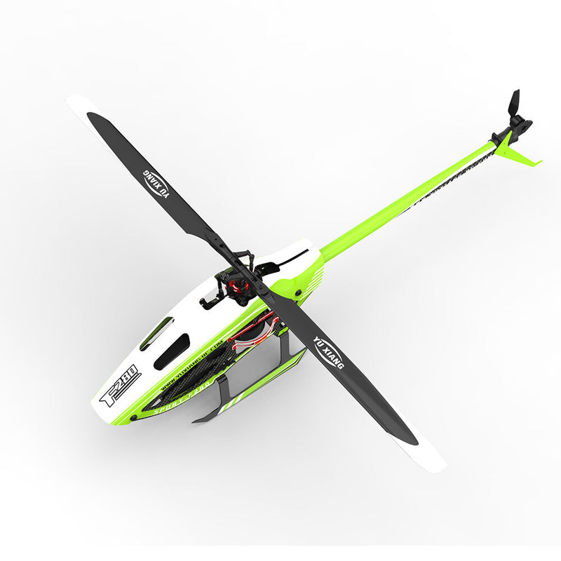 YXZNRC F280 2.4G 6CH 6-Axis Gyro 3D6G Dual Brushless Direct Drive Motor Flybarless RC Helicopter