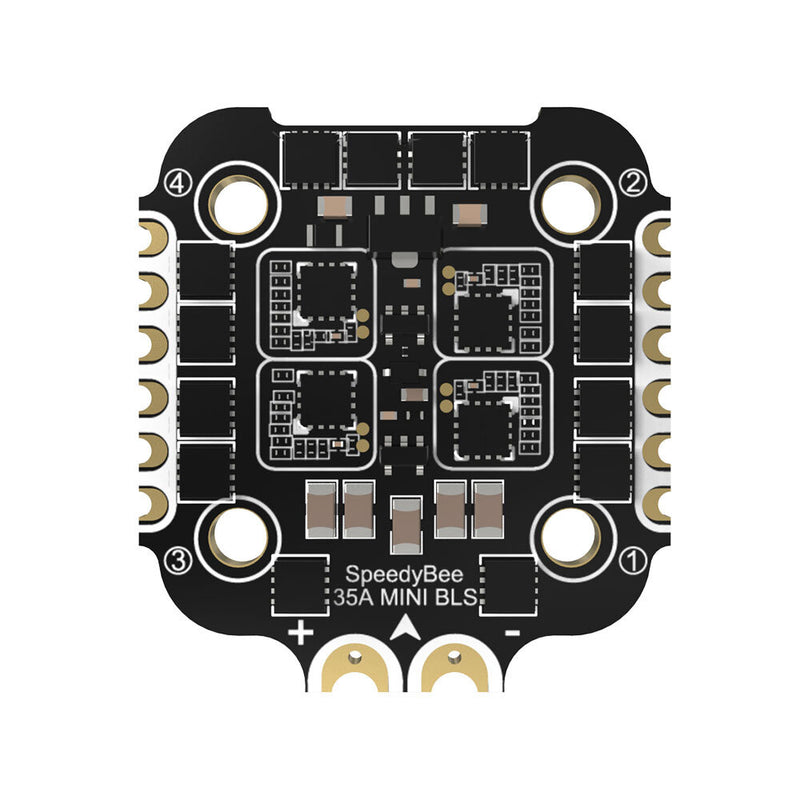 20x20mm SpeedyBee F405 Mini F4 Flight Controller with 5V 9V BEC Output & 35A BL_S 4IN1 ESC Stack Support DJI O3 Vista for FPV Racing Drone