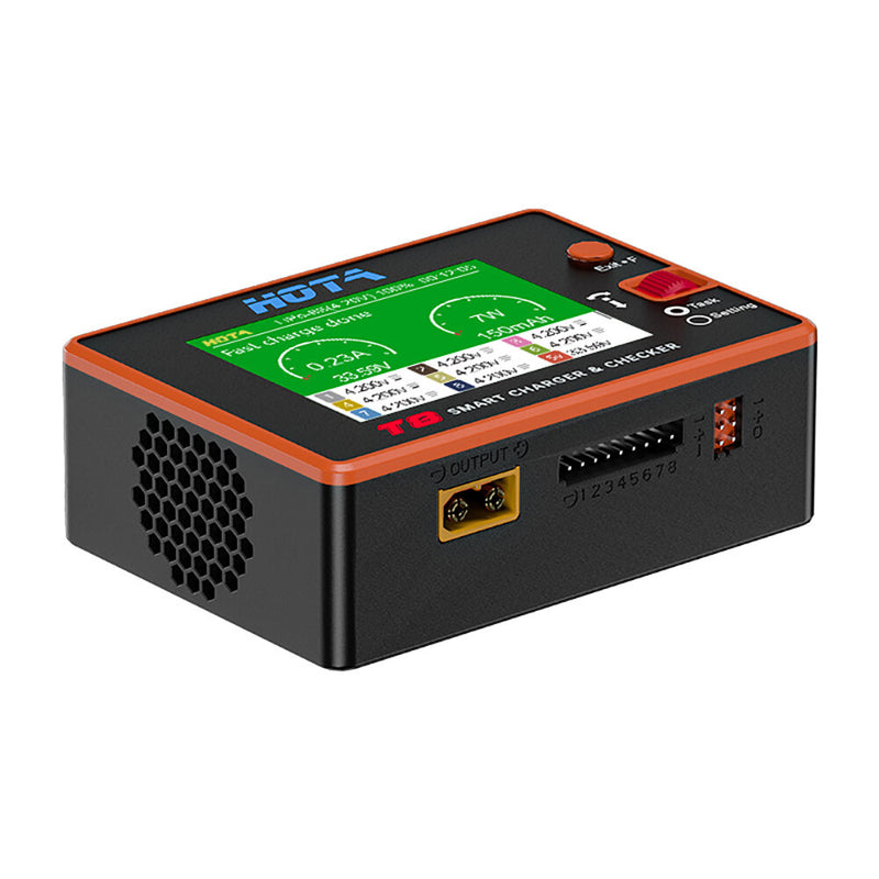 HOTA T8 650W 22A XT60 1-8S Intelligent Charger Checker for a wide range of devices