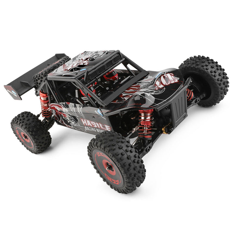 Wltoys 124016 V2 1/12 4WD 2.4G RC Car Brushless Desert Truck Off-Road Vehicle Models High Speed 75km/h Metal Chassis