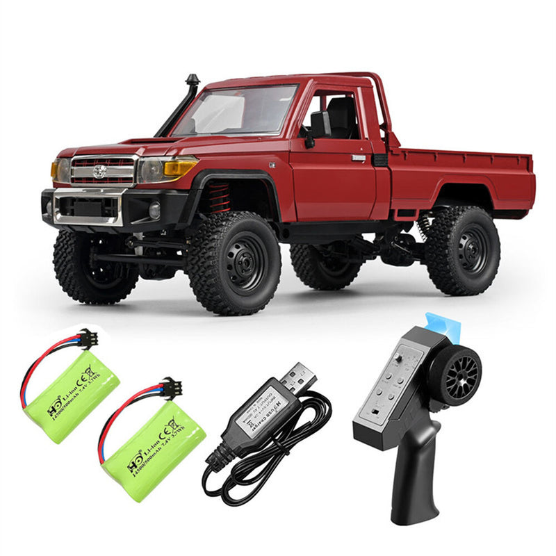 MNRC MN82 RTR 1/12 2.4G 4WD RC Car for TOYOTA Land Cruiser LC79 Rock Crawler LED Light Climbing Off-Road Truck Full Proportional Vehicles Models Toys
