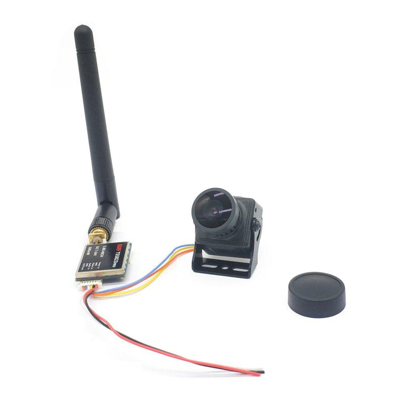 Upgraded EWRF TS5823 Pro 5.8GHz 40CH 600mW FPV Transmitter VTX With CMOS 1200TVL Camera For RC Drone